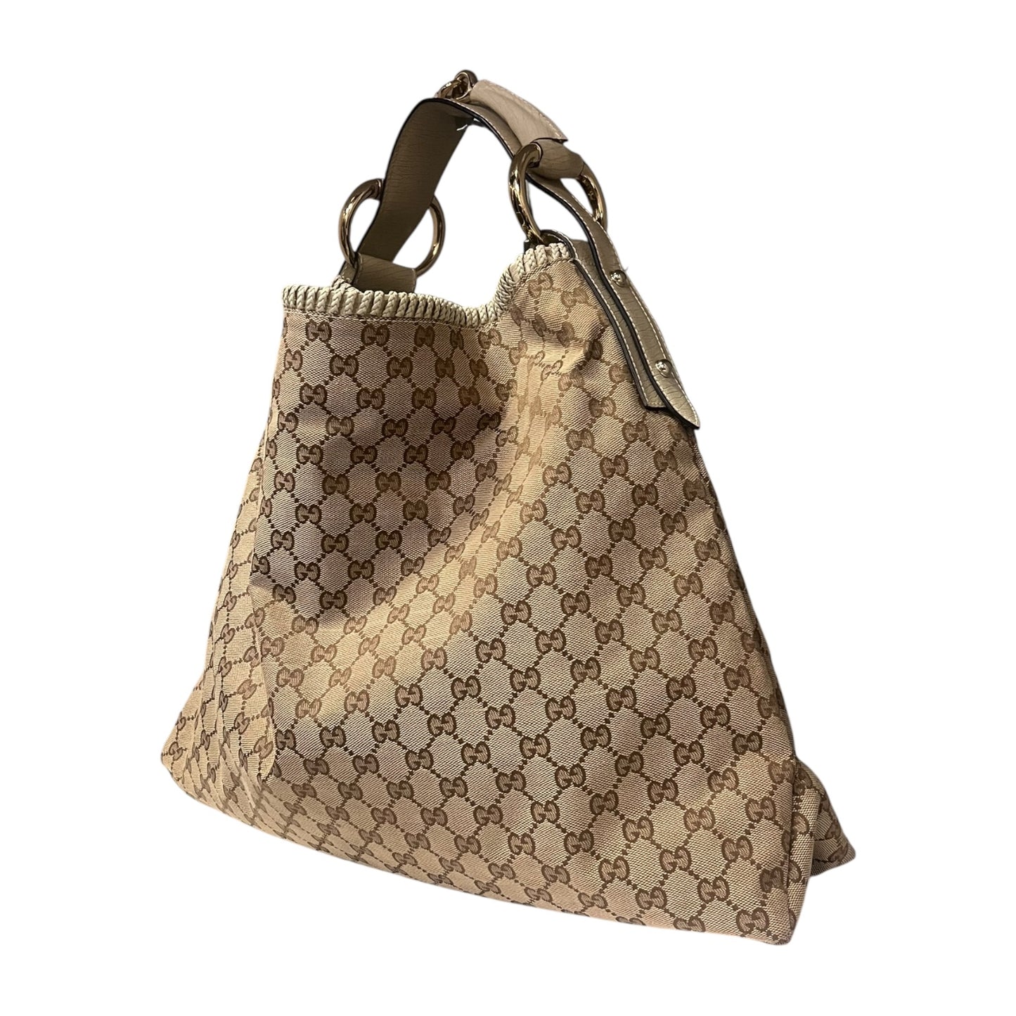 GUCCI GG Horsebit Hobo