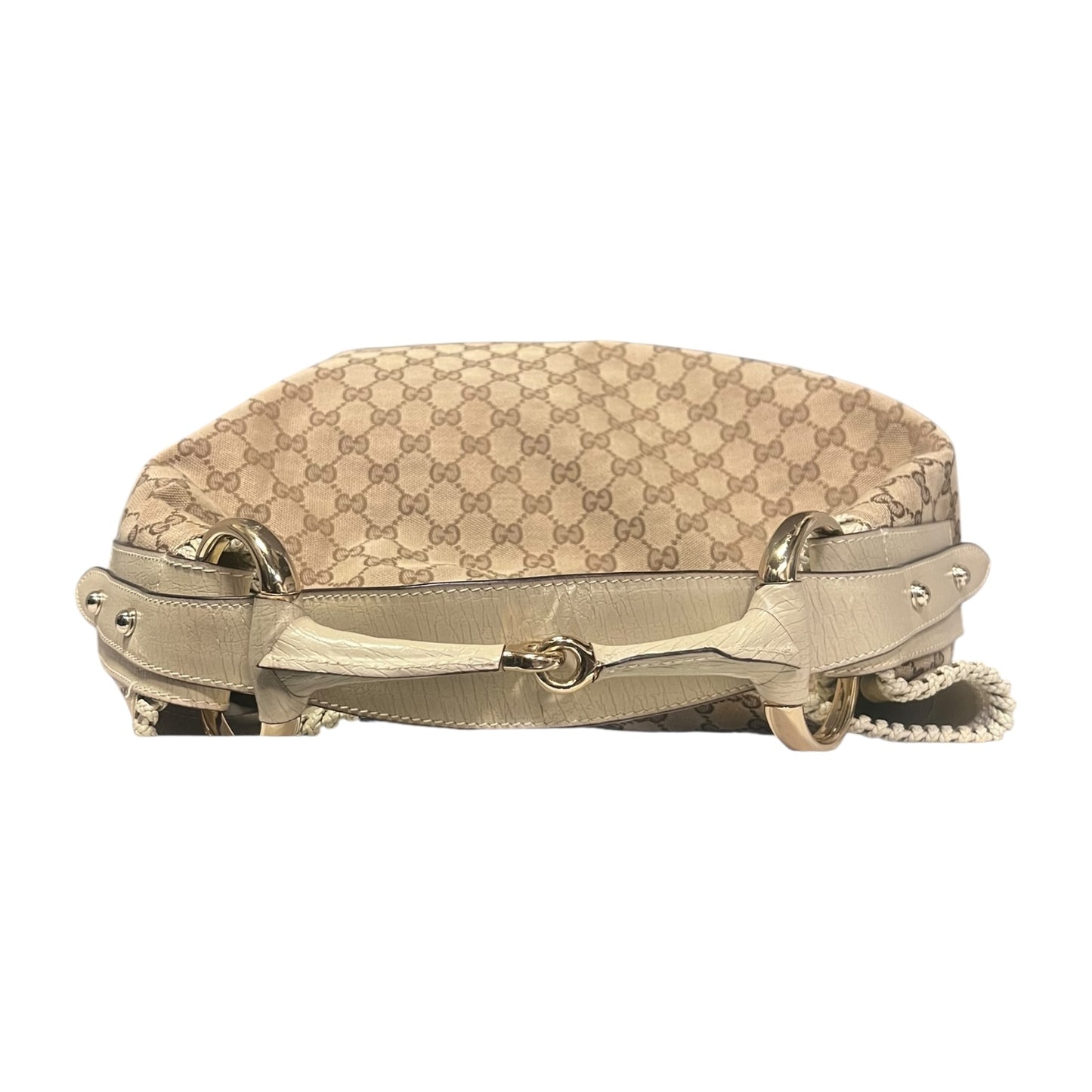 GUCCI GG Horsebit Hobo