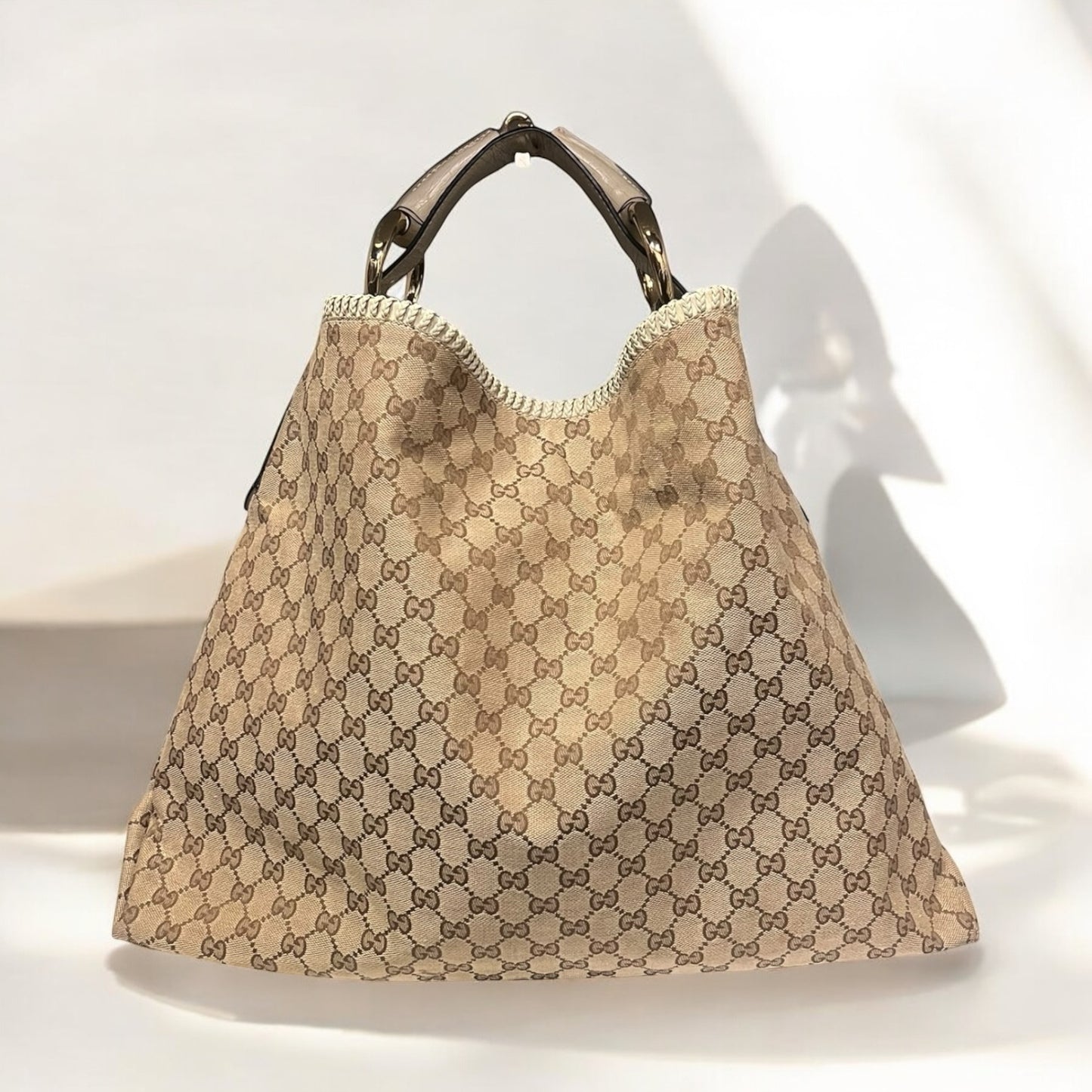 GUCCI GG Horsebit Hobo