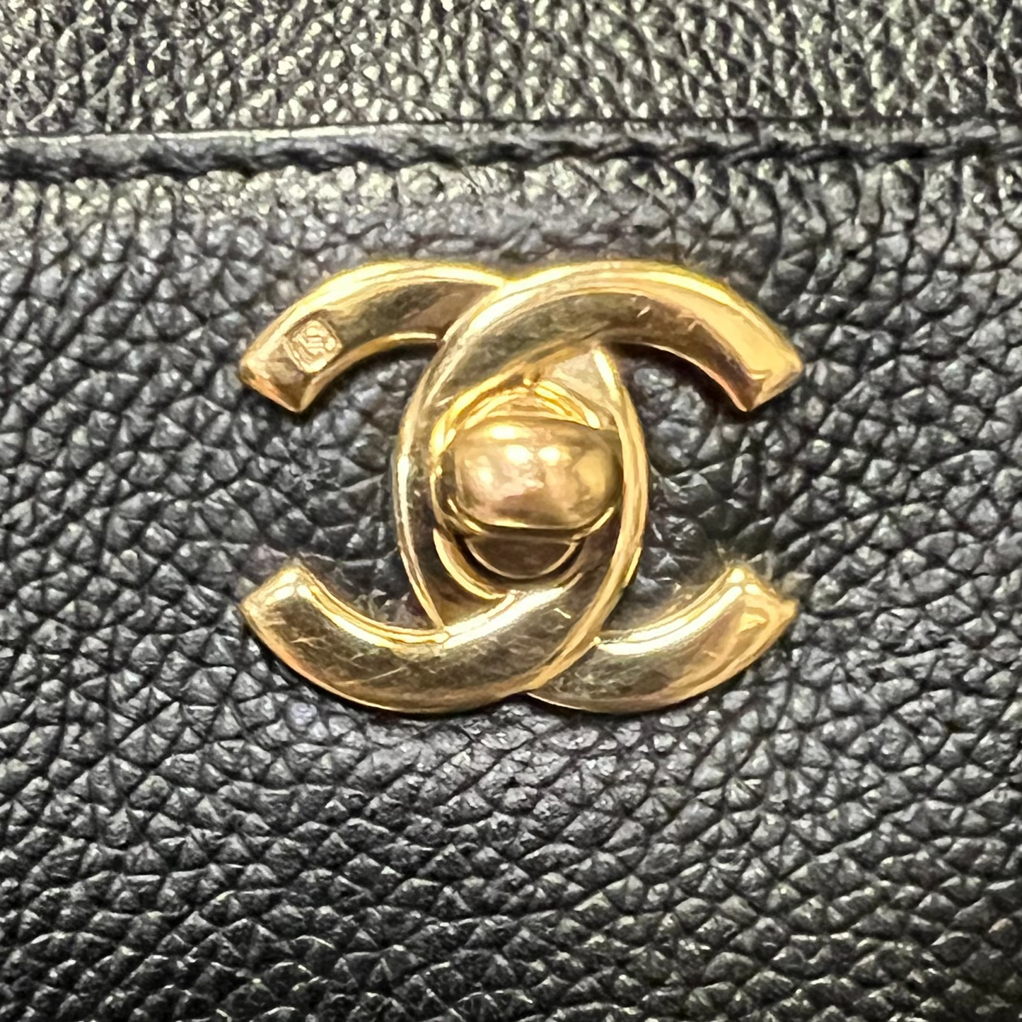 CHANEL Executive Tote in Black Caviar Leather