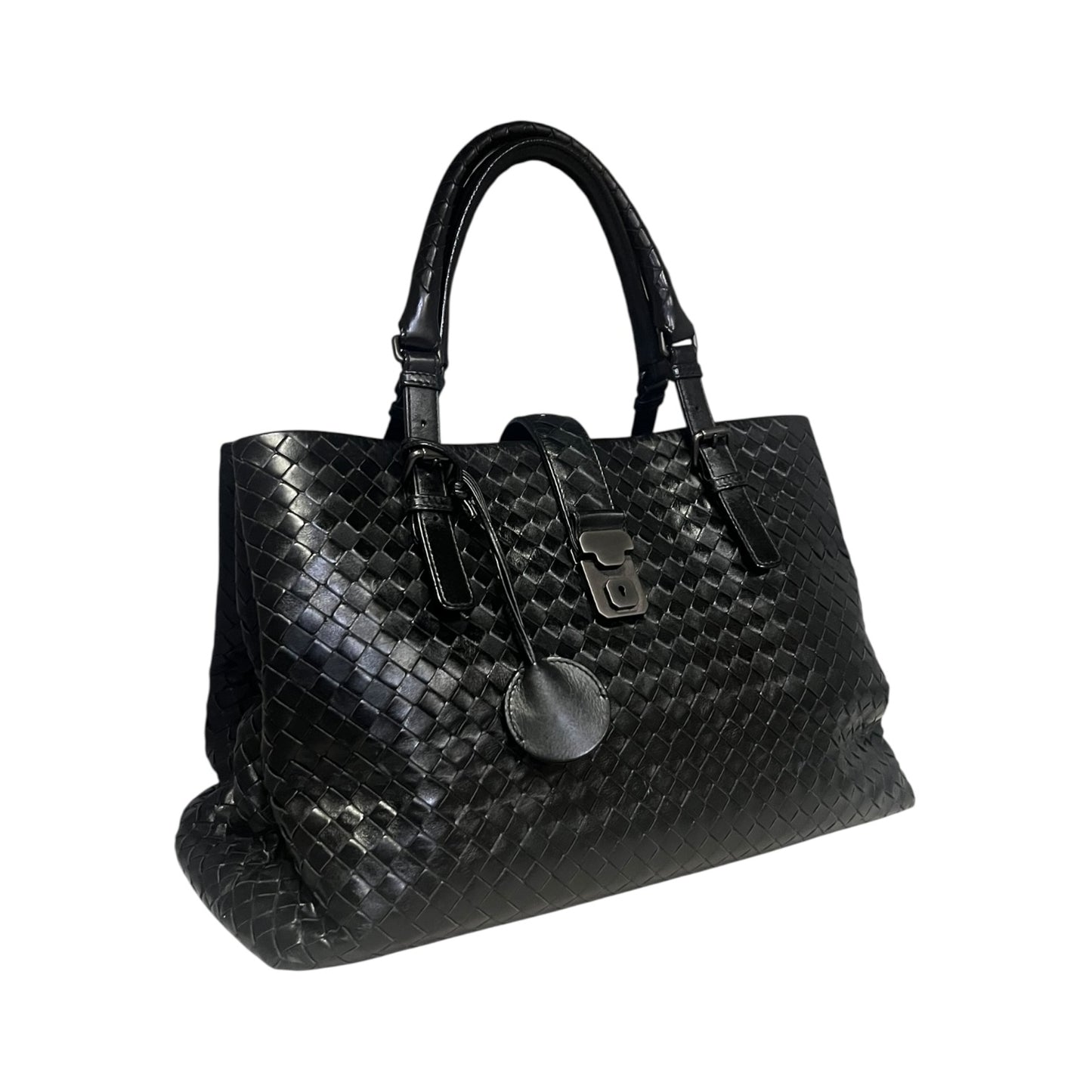 BOTTEGA VENETA Roma Tote in Black
