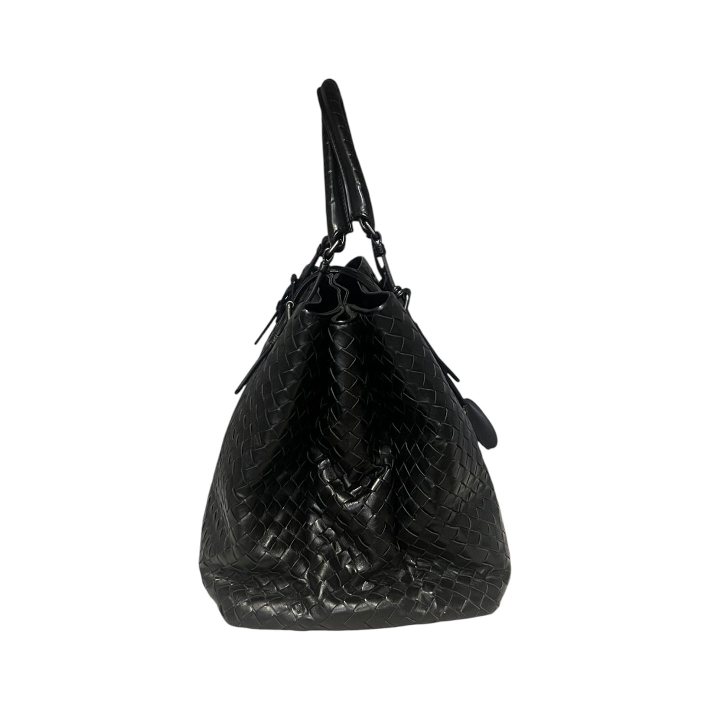 BOTTEGA VENETA Roma Tote in Black