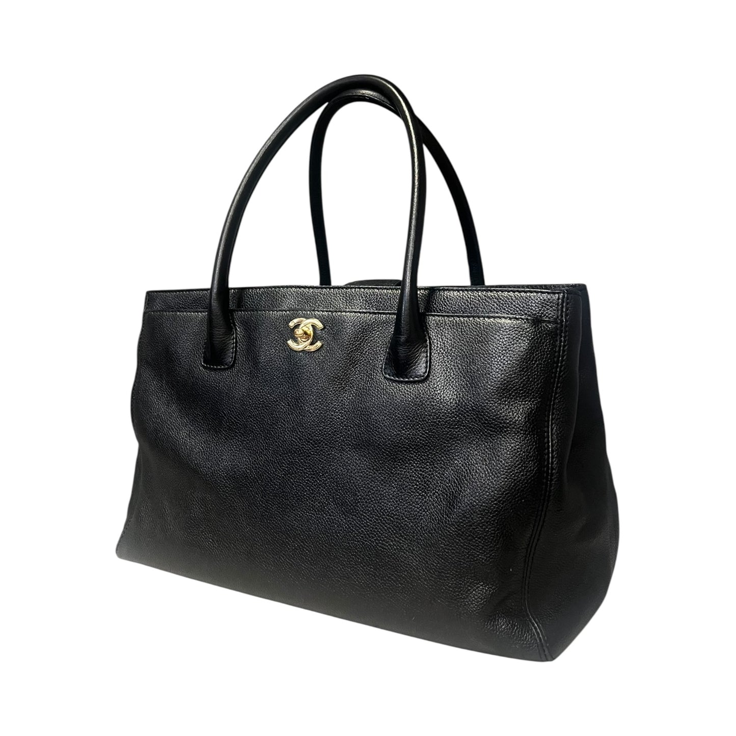 CHANEL Executive Tote in Black Caviar Leather