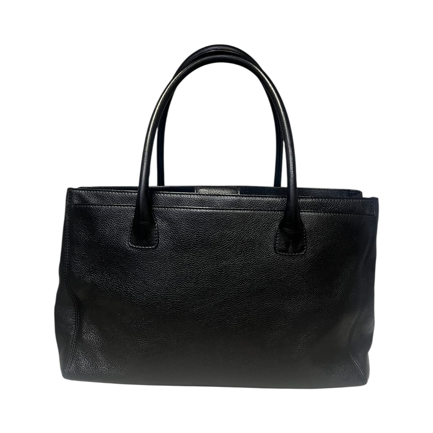 CHANEL Executive Tote in Black Caviar Leather