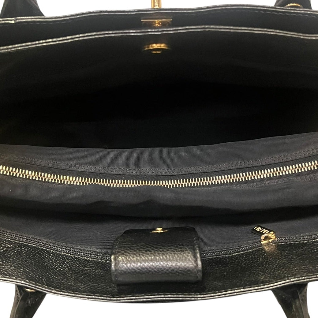 CHANEL Executive Tote in Black Caviar Leather