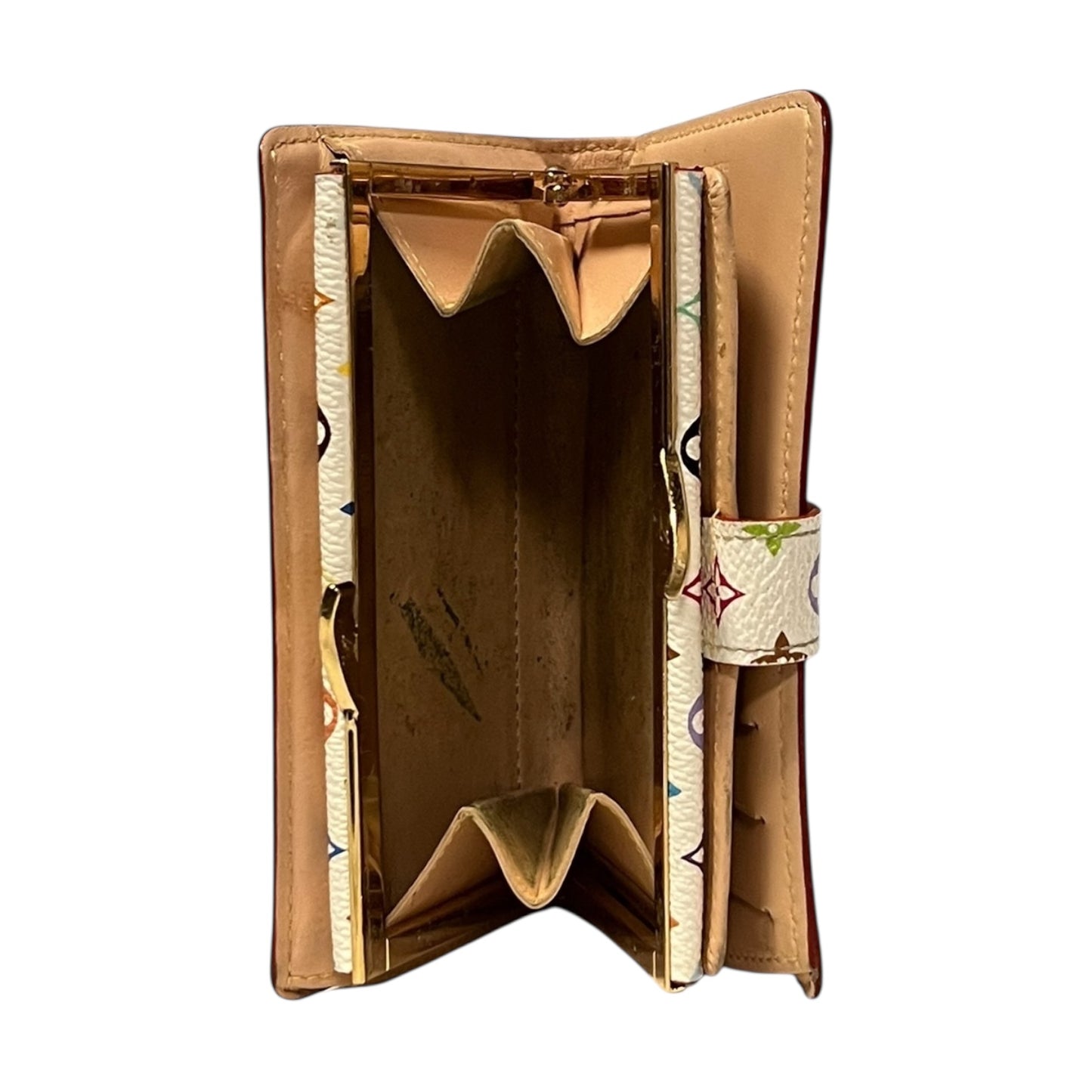 LOUIS VUITTON Multicolore Monogram French Purse Wallet