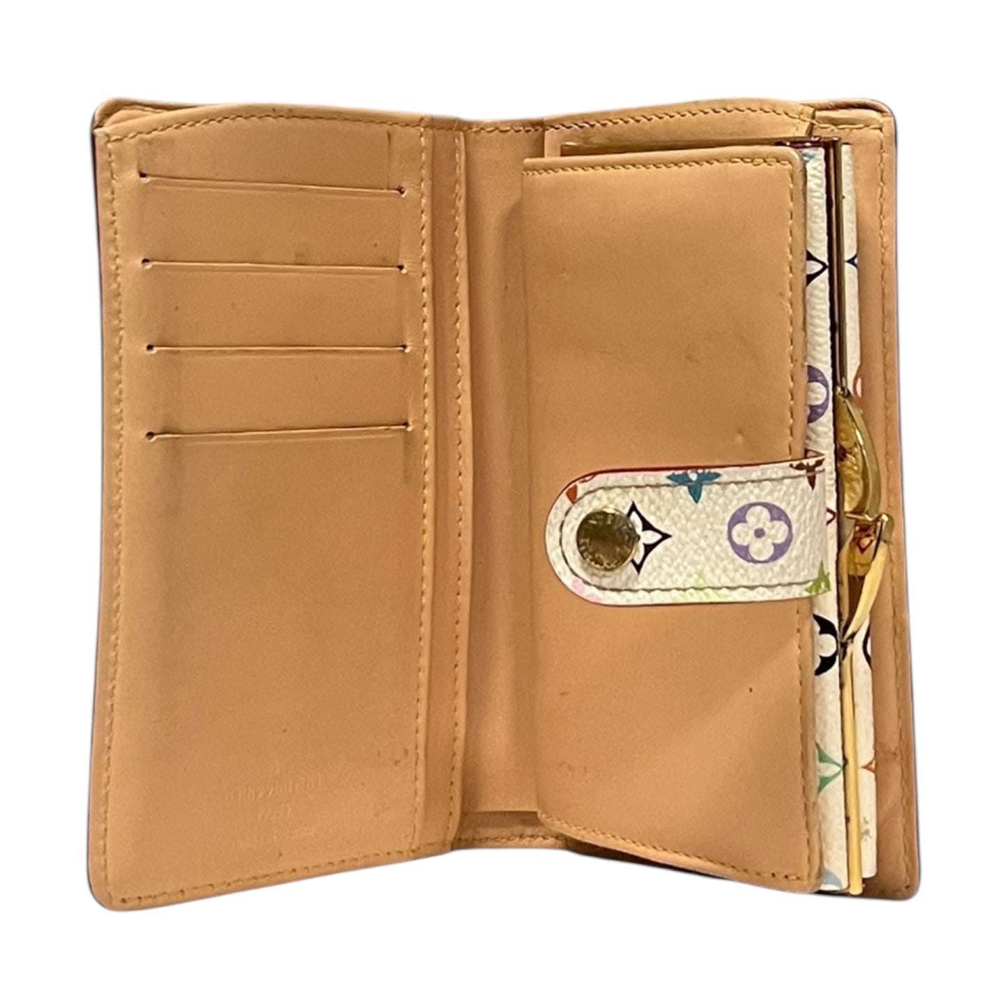 LOUIS VUITTON Multicolore Monogram French Purse Wallet
