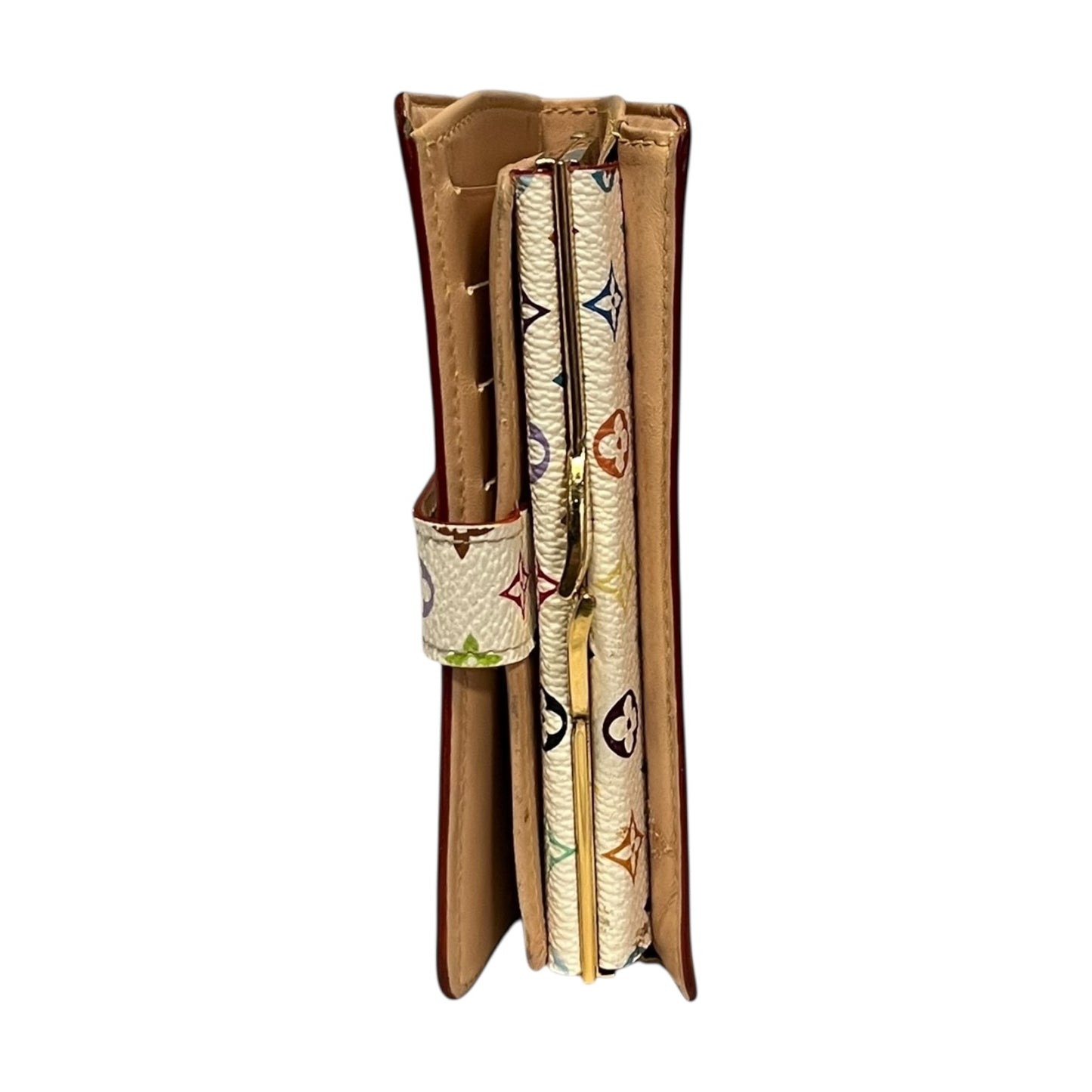 LOUIS VUITTON Multicolore Monogram French Purse Wallet