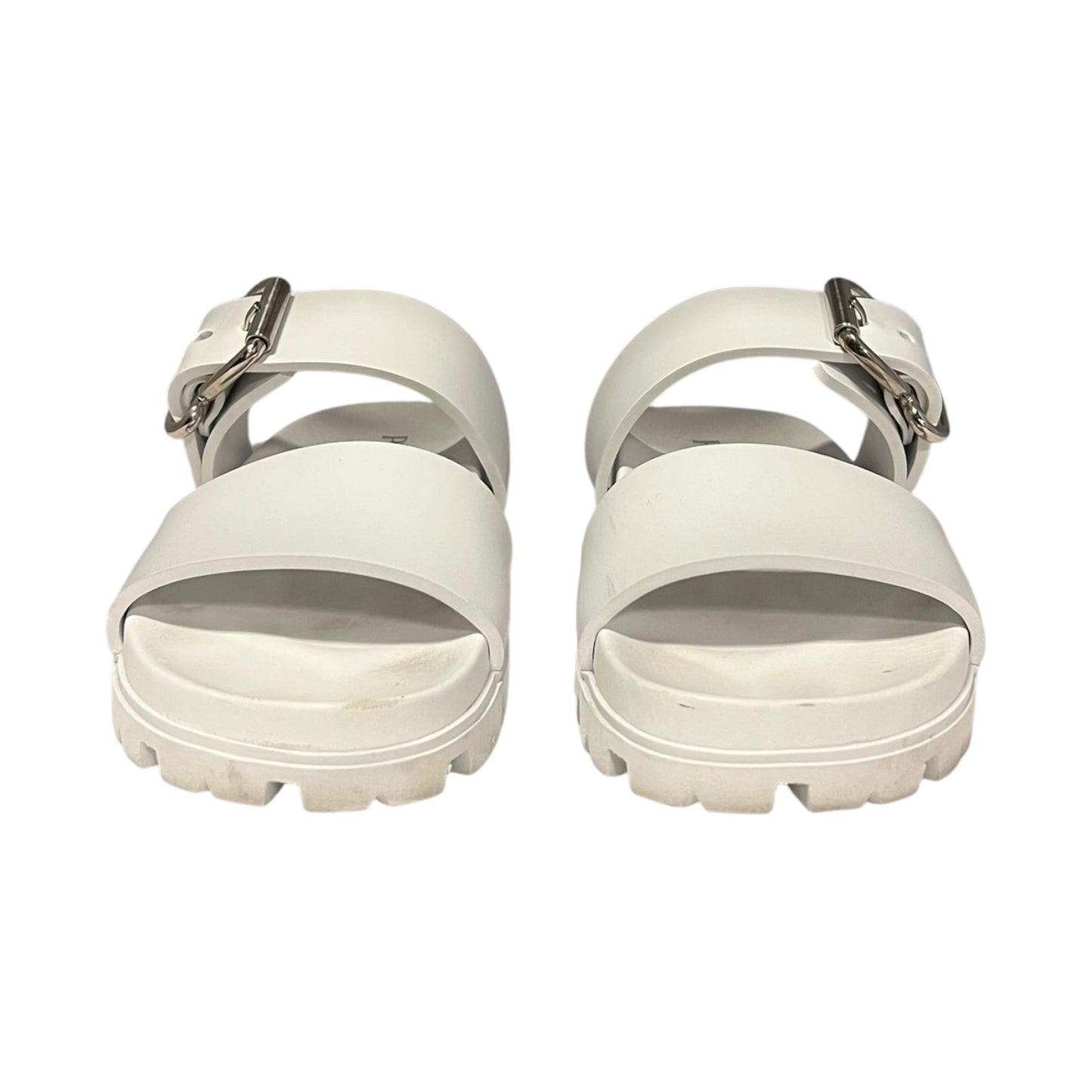 PRADA Buckle Slide Sandals | 38