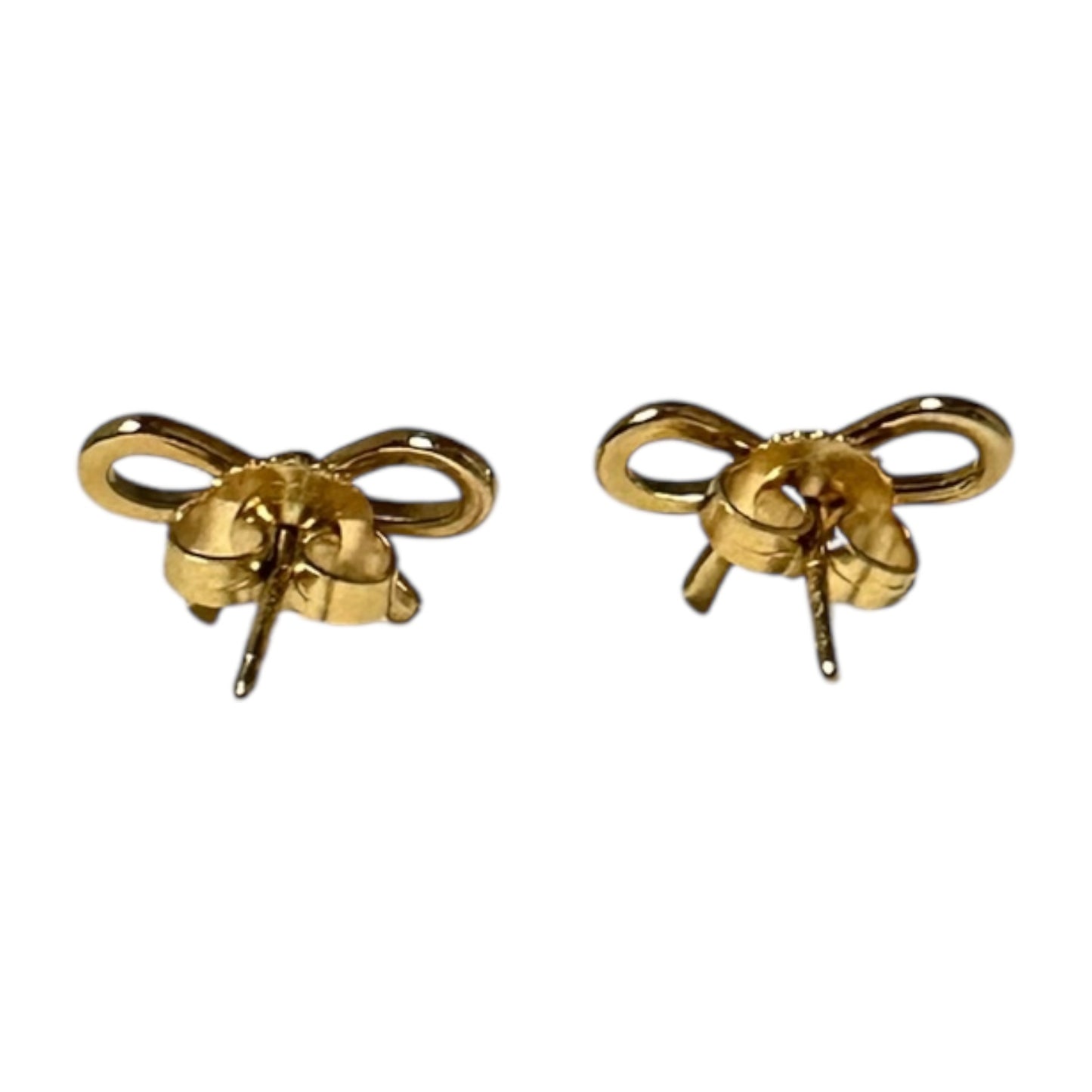 TIFFANY & Co. Bow Stud Earrings in 18K Gold