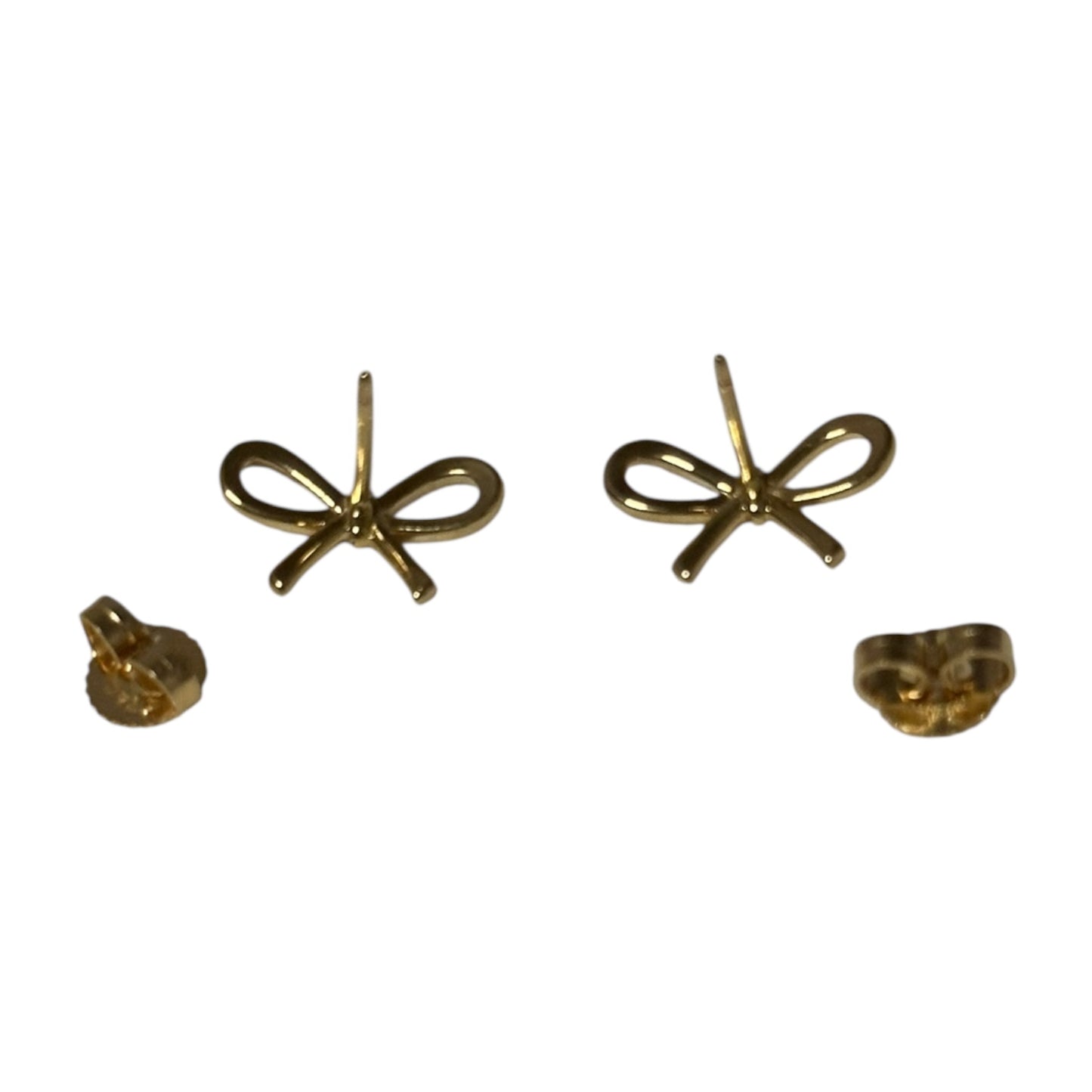TIFFANY & Co. Bow Stud Earrings in 18K Gold