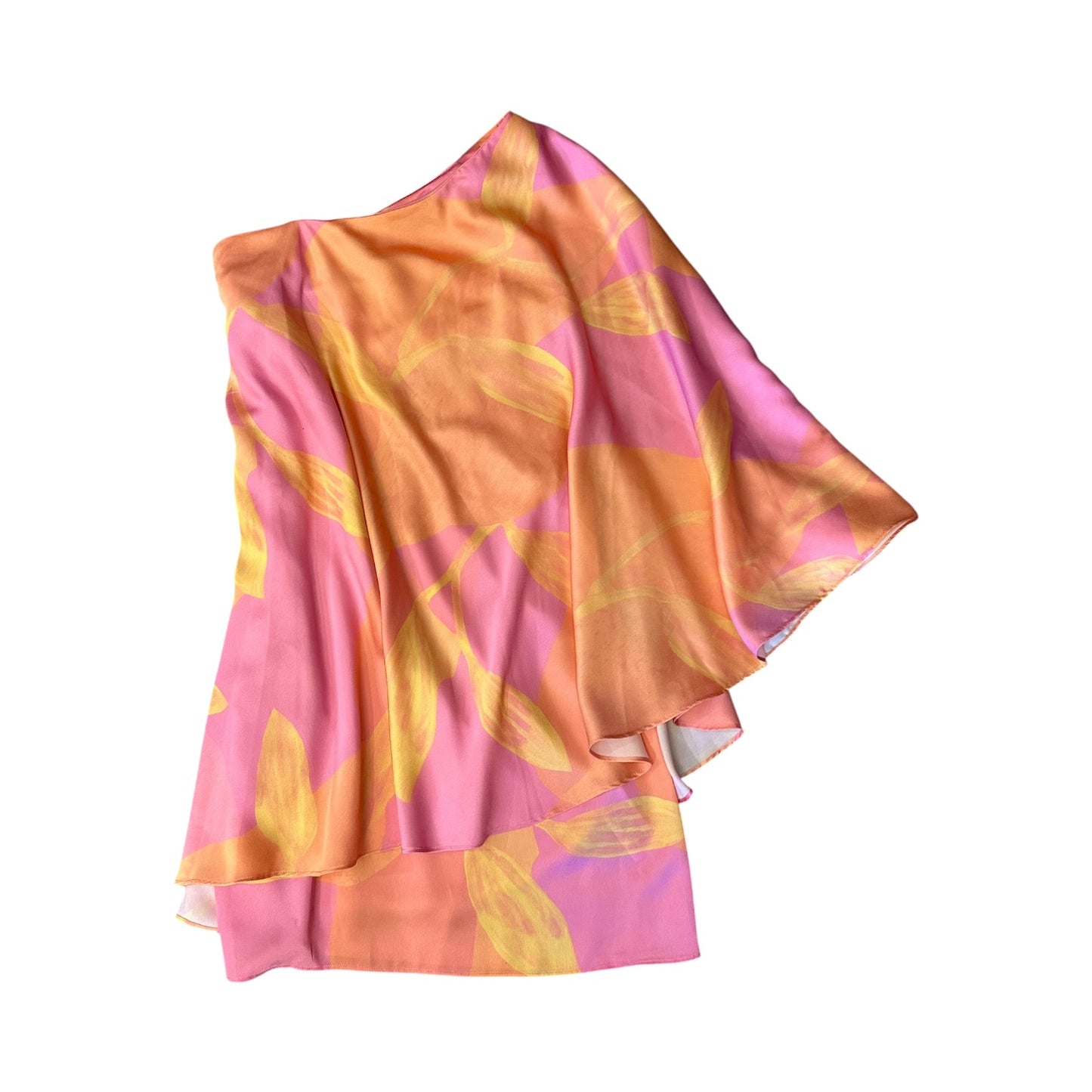 AIDAN by AIDAN MATTOX One Shoulder Print Dress |
