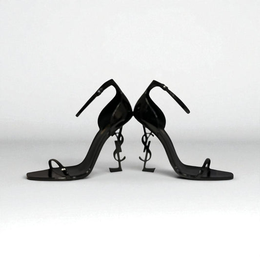 SAINT LAURENT Opyum Sandals in Black | 42
