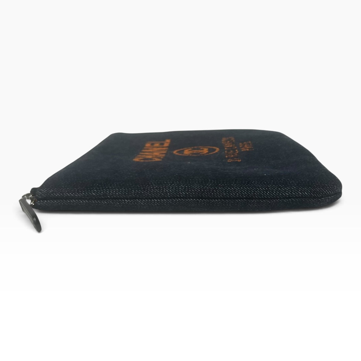CHANEL Denim Deauville Pochette