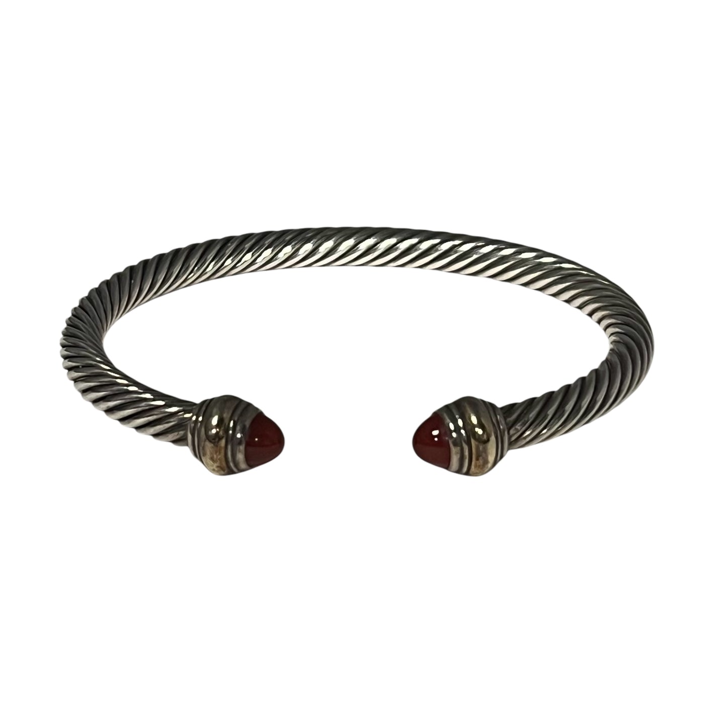 DAVID YURMAN Carnelian Classic Cable Bracelet| 5mm