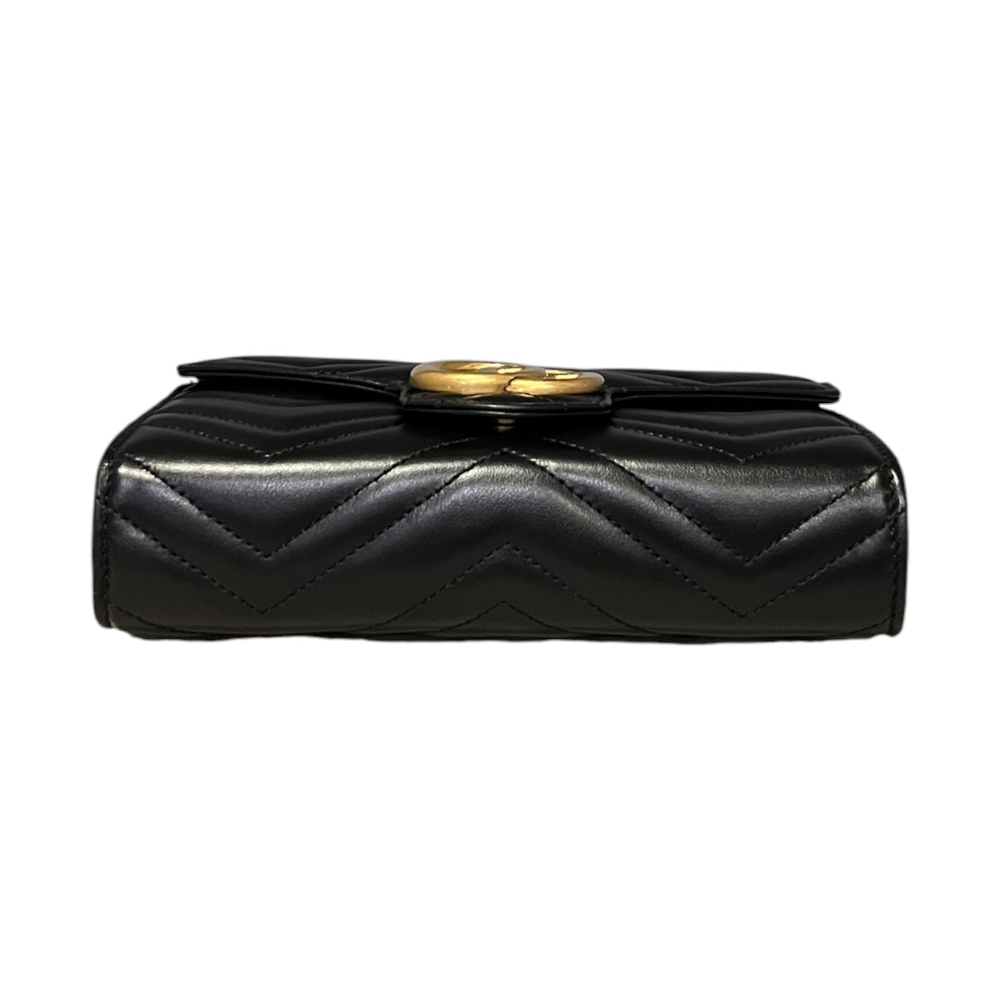 GUCCI GG Marmont Crossbody Clutch in Black