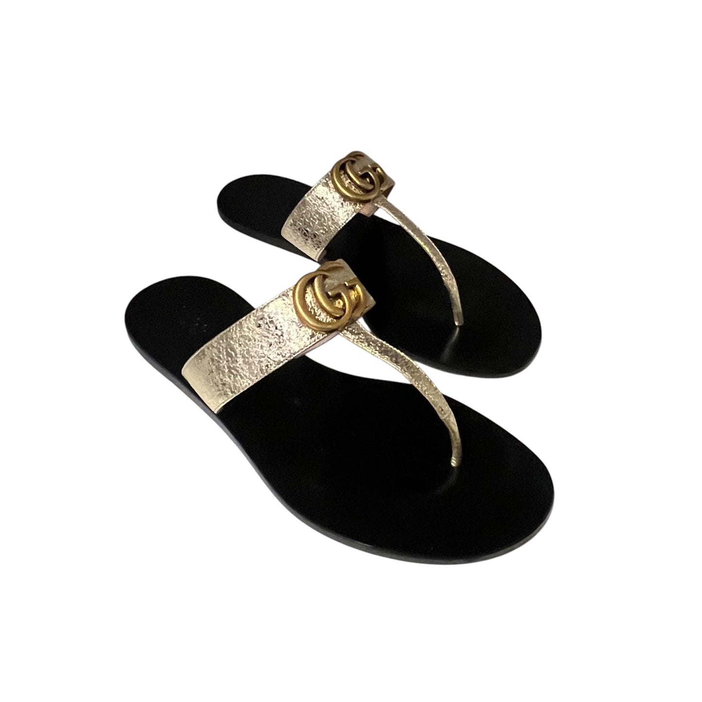 GUCCI GG Marmont Flip Flop Sandals | 39.5