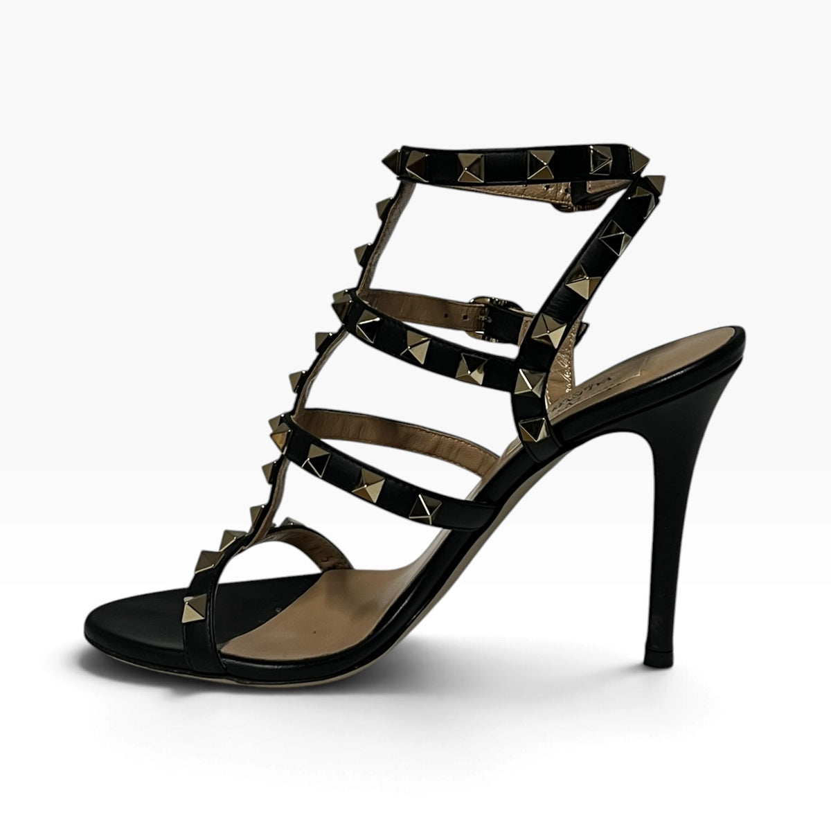 VALENTINO Rockstud Sandal in Black | 35