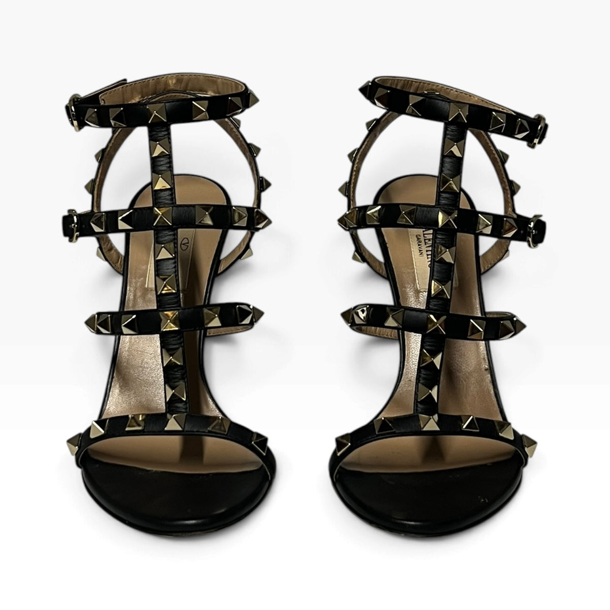 VALENTINO Rockstud Sandal in Black | 35