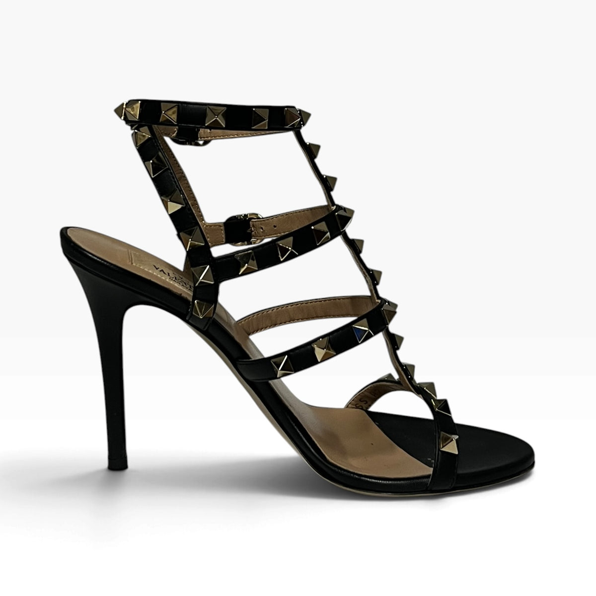 VALENTINO Rockstud Sandal in Black | 35