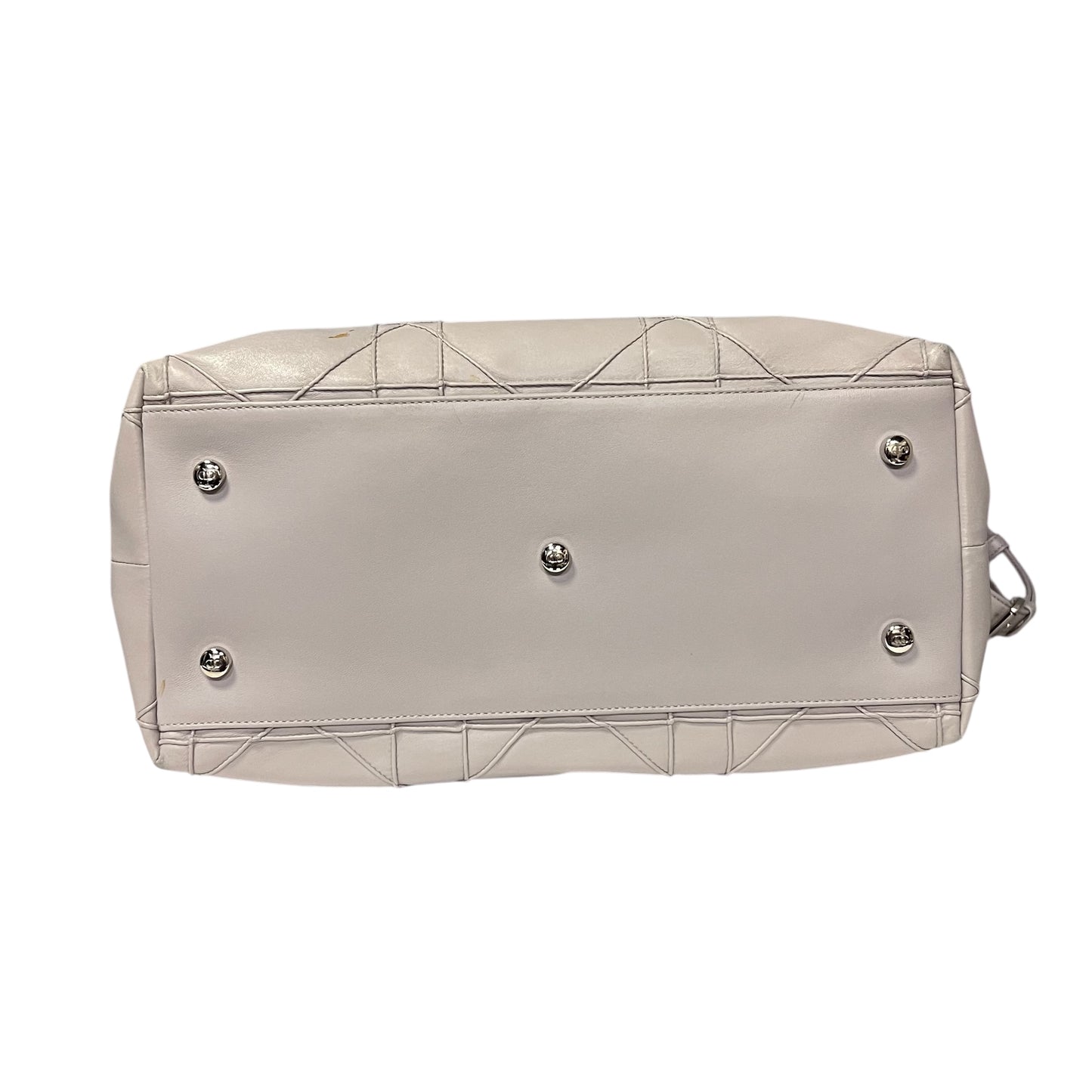 DIOR Cannage Granville Tote in Pale Lavender Gray