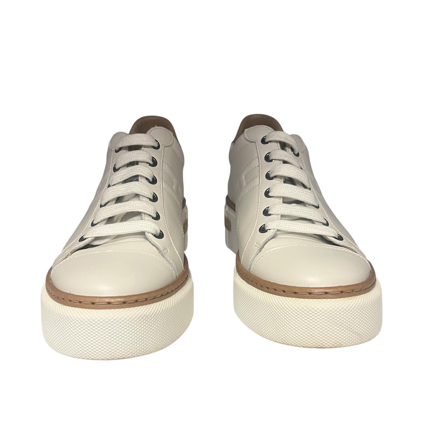 HERMES Polo Leather Sneaker | Size 37