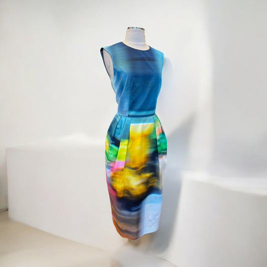 DRIES VAN NOTEN Danad Abstract Dress | 38