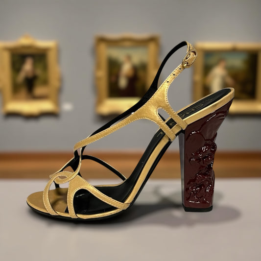 CHANEL Sculpted Jardin Sandal | 40