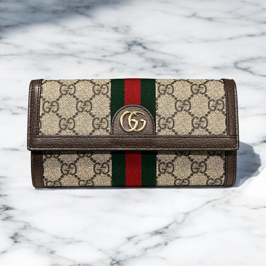 GUCCI Ophidia Continental Wallet