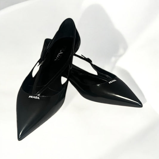 PRADA Strappy Kitten Heels | 40