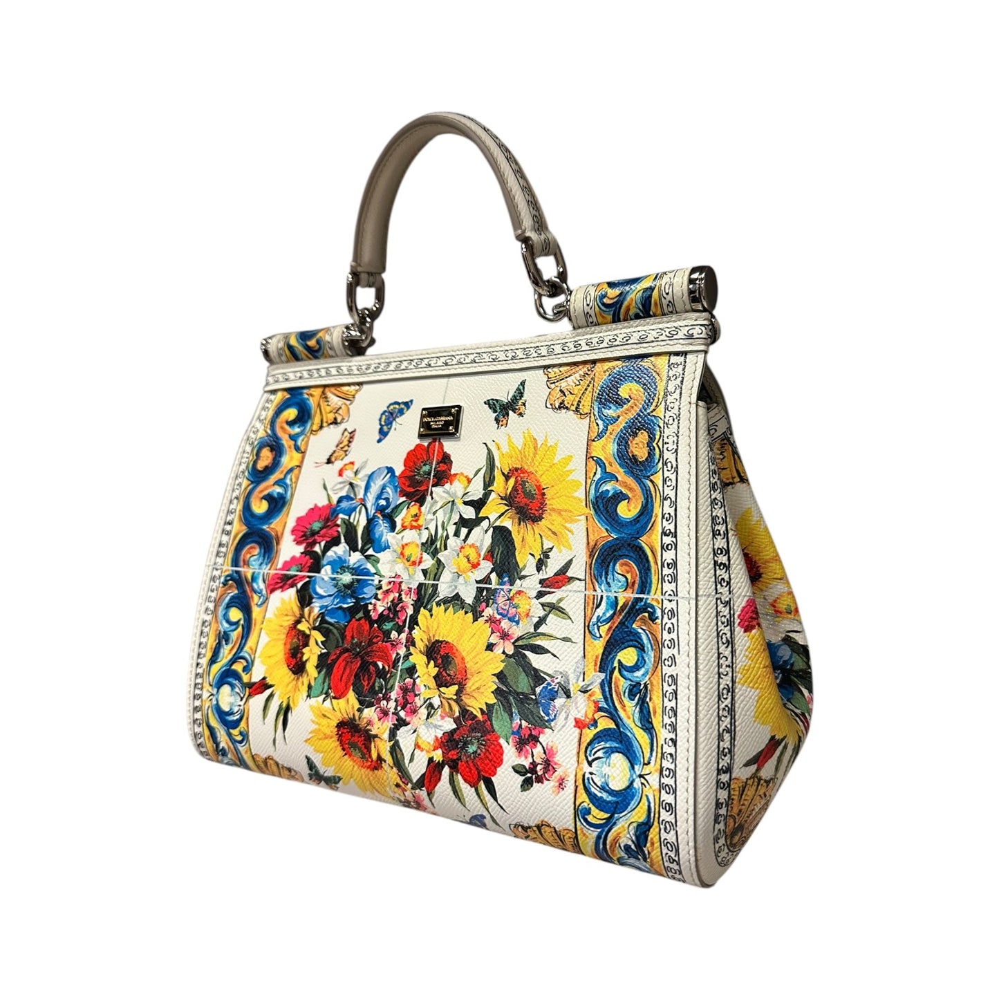 DOLCE & GABBANA Majolica Large Sicily Handbag