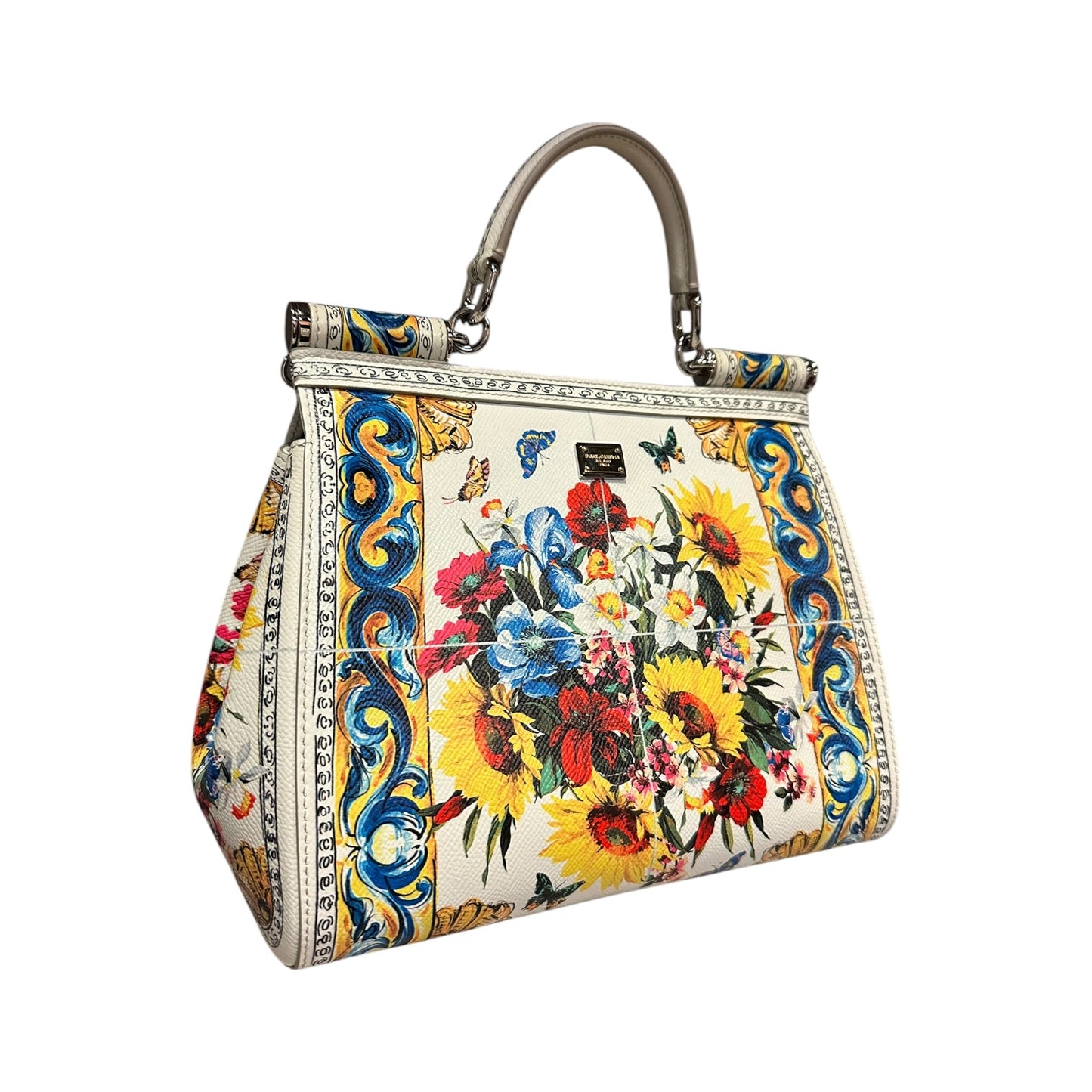 DOLCE & GABBANA Majolica Large Sicily Handbag