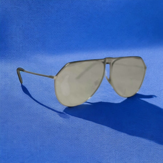 DOLCE & GABBANA Slim Aviator Sunglasses in Gunmetal