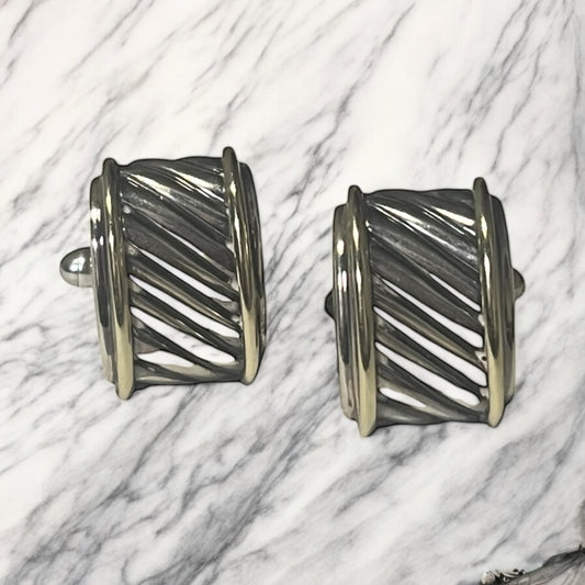 DAVID YURMAN Thoroughbred Cuff Links