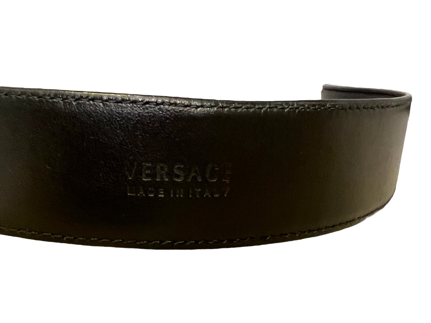 VERSACE Crystal Medusa Buckle Belt | 90