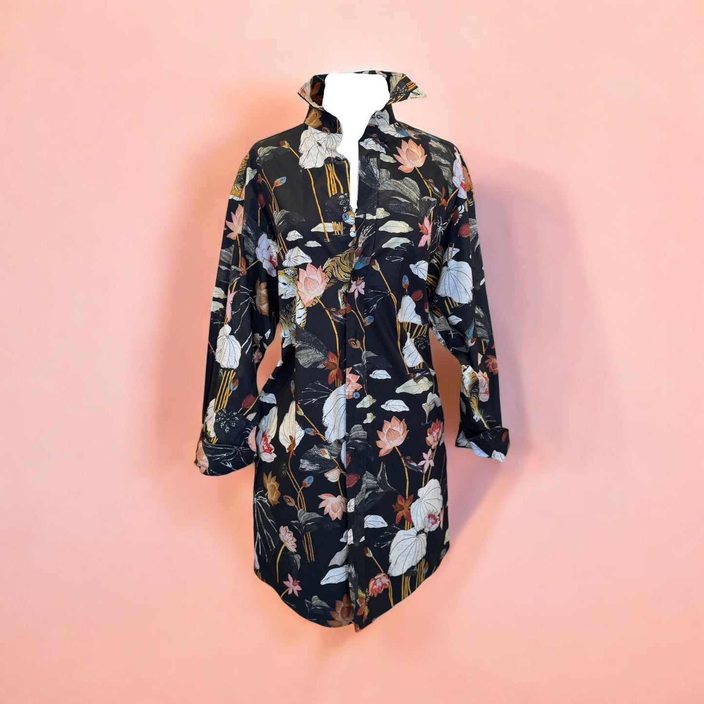 ETRO Floral Shirtwaist Dress | Size S