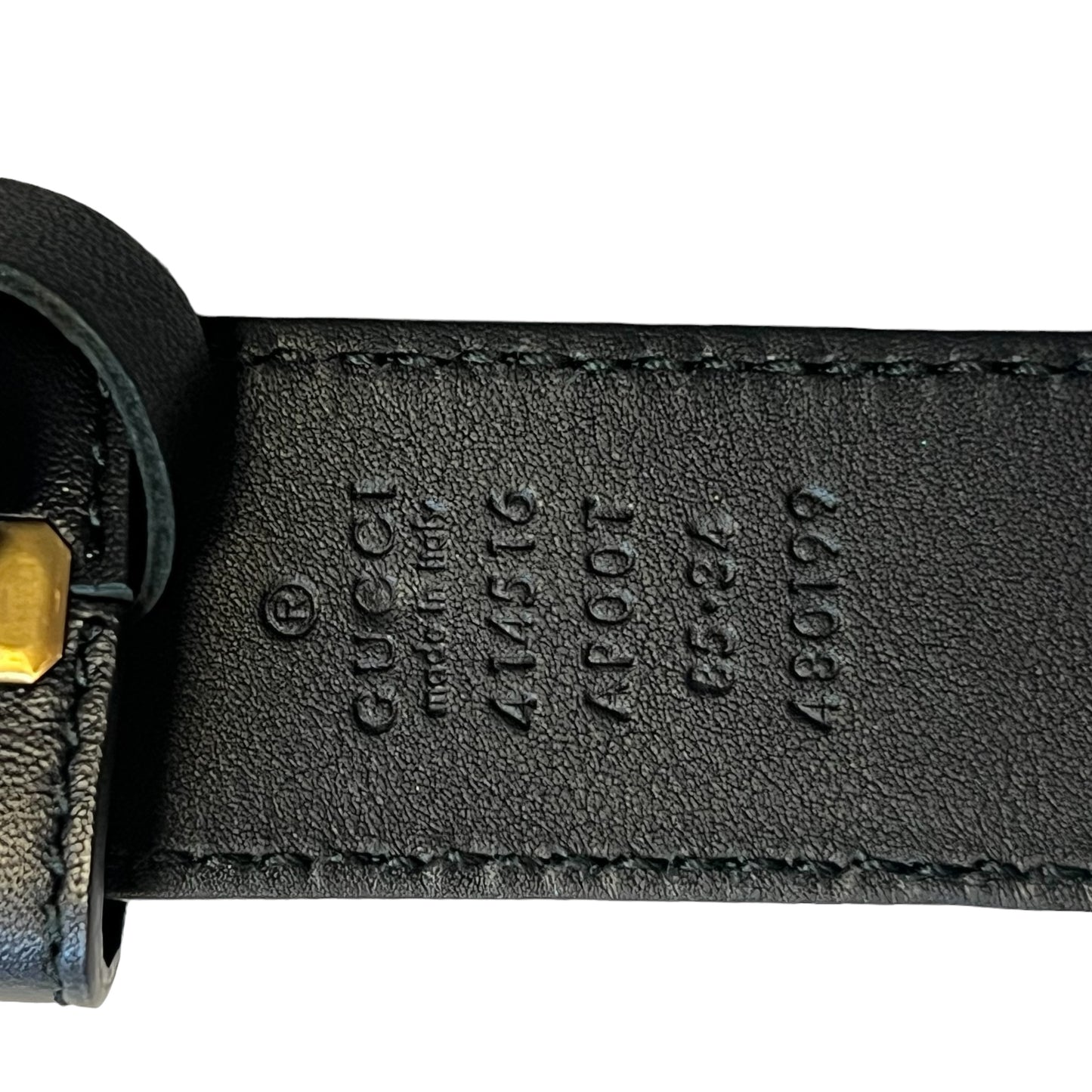 GUCCI GG Marmont Belt in Black