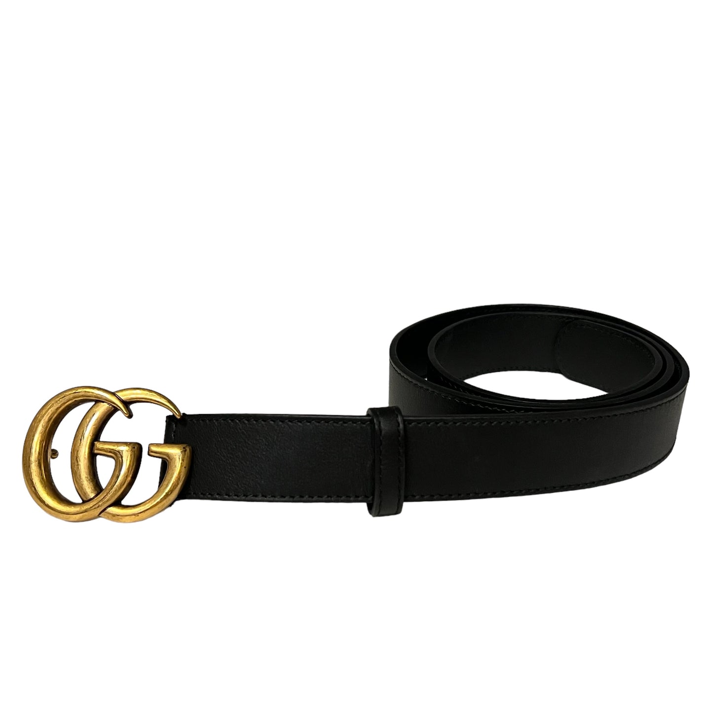 GUCCI GG Marmont Belt in Black