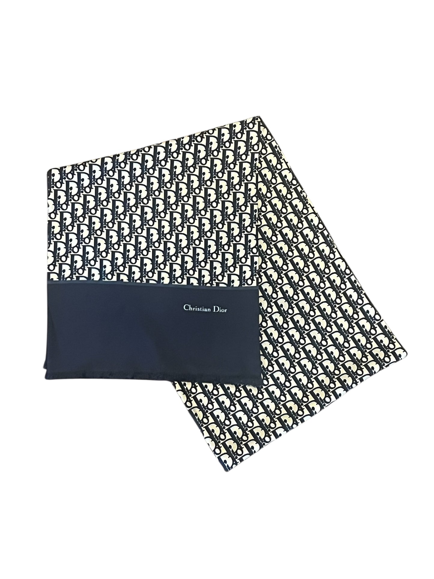 CHRISTIAN DIOR Oblique Scarf Stole
