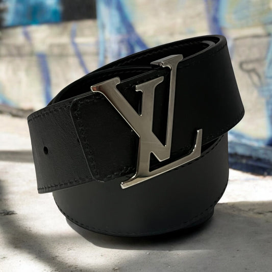 LOUIS VUITTON LV Initiales Reversible Belt in Black & Brown 40mm| 85