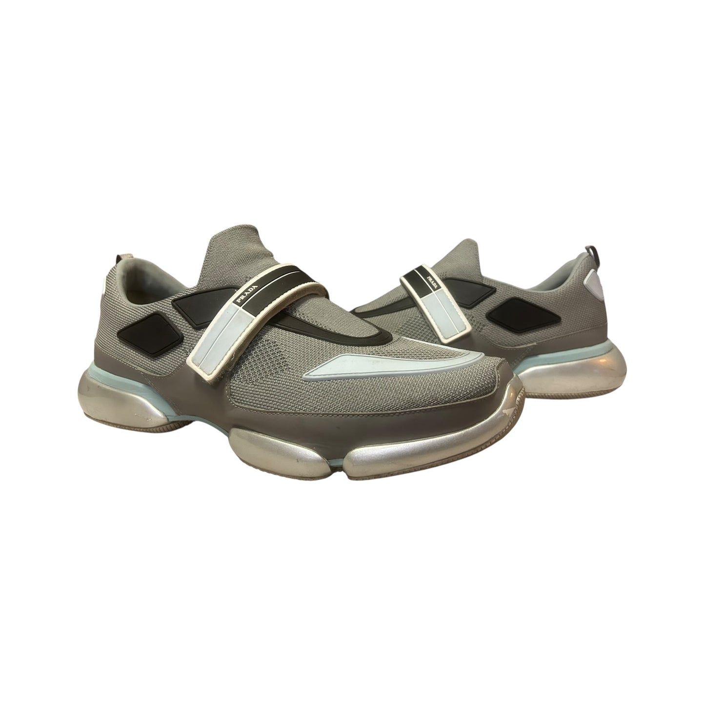 PRADA Sneakers in Silver | 10