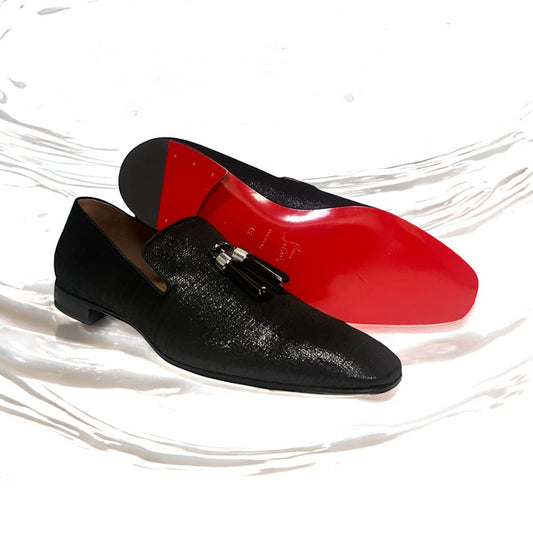 CHRISTIAN LOUBOUTIN Rivalion Tassel Loafer | 45