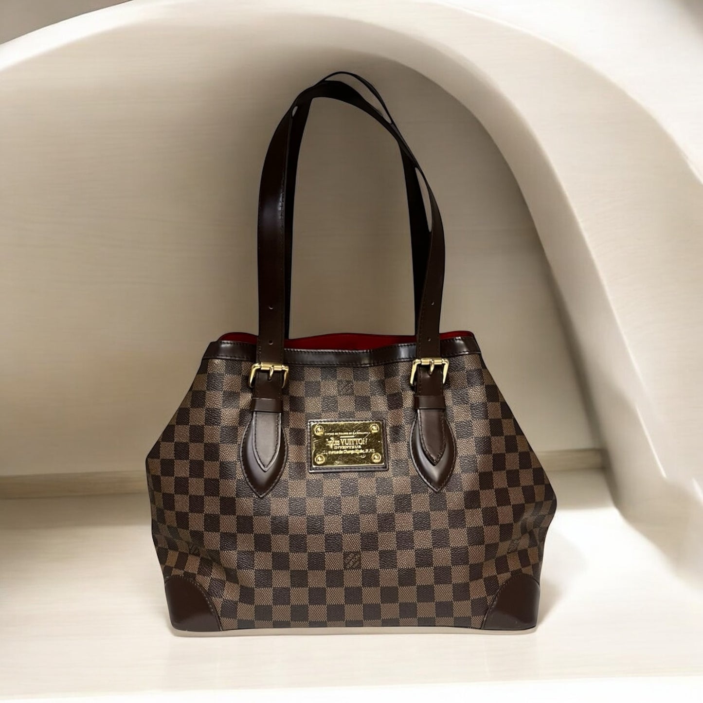 LOUIS VUITTON Hampstead MM Damier Ebene