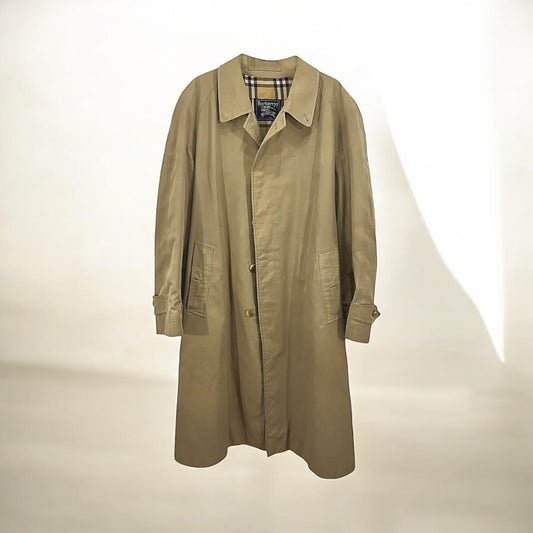 BURBERRY Tan Rain Coat Trench | Size Small