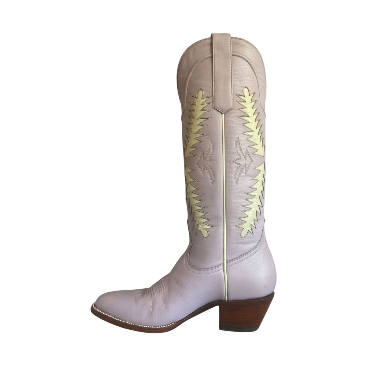 PETITE PALOMA Finnley Cowgirl Boots in Lavender