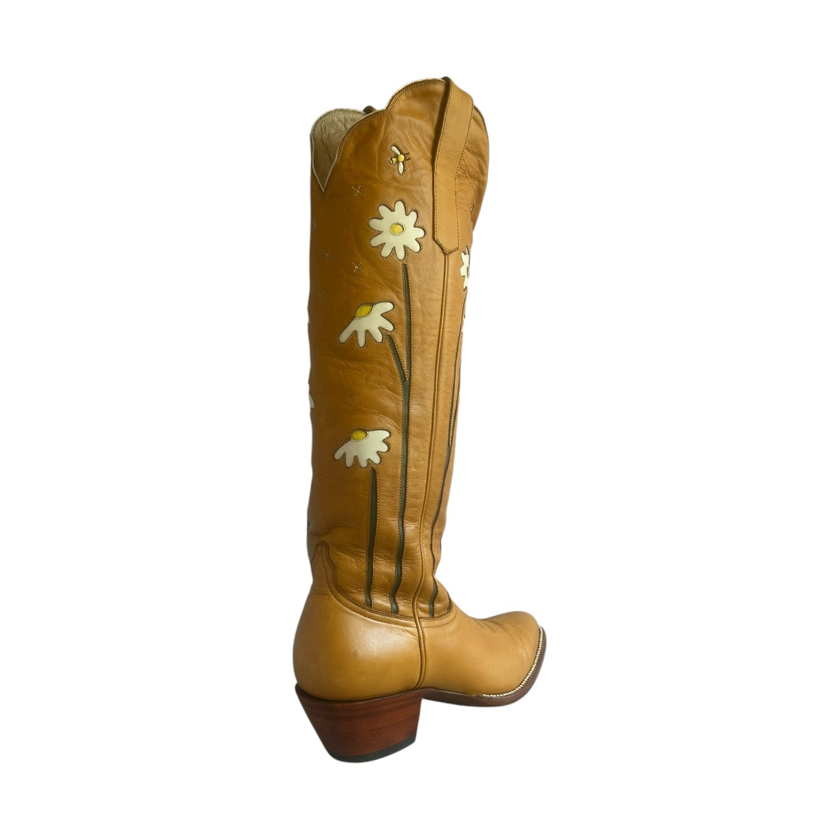 PETITE PALOMA Daisy Rae Cowgirl Boots in Scotch