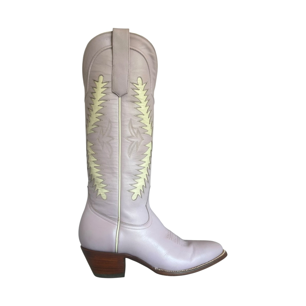 PETITE PALOMA Finnley Cowgirl Boots in Lavender