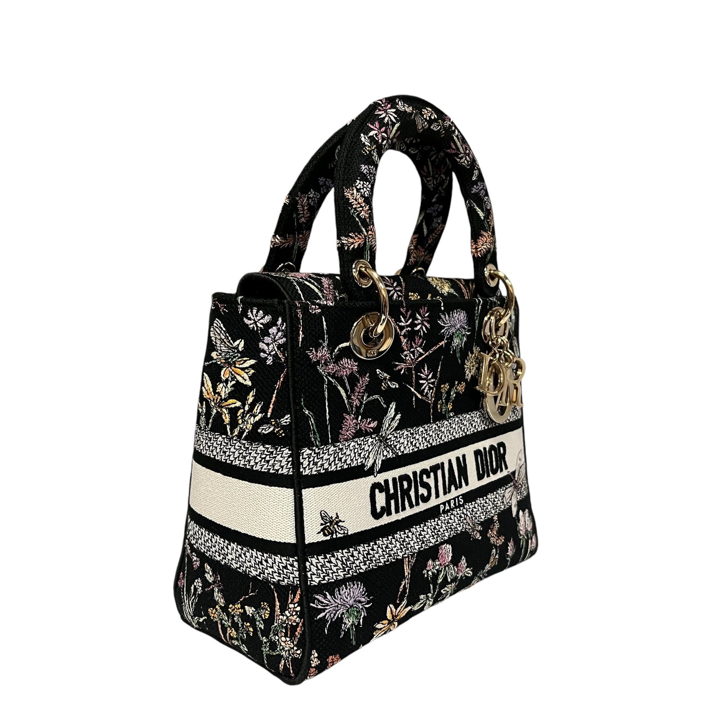 DIOR Lady D-Lite with Herbarium Embroidery