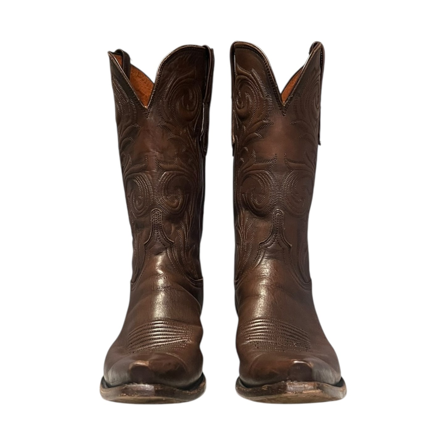 LUCCHESE Cowboy Boots in Brown | Womens 11
