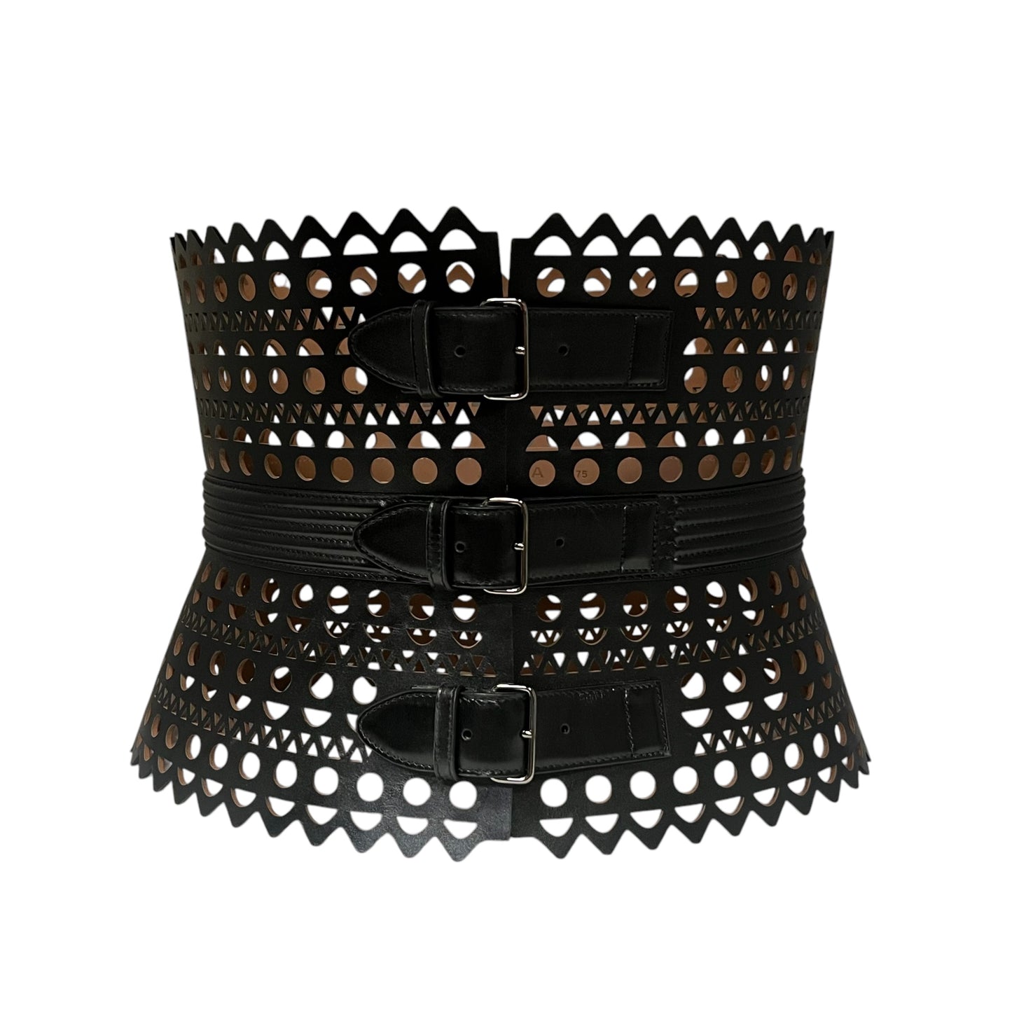 ALAIA Openwork Corset Belt